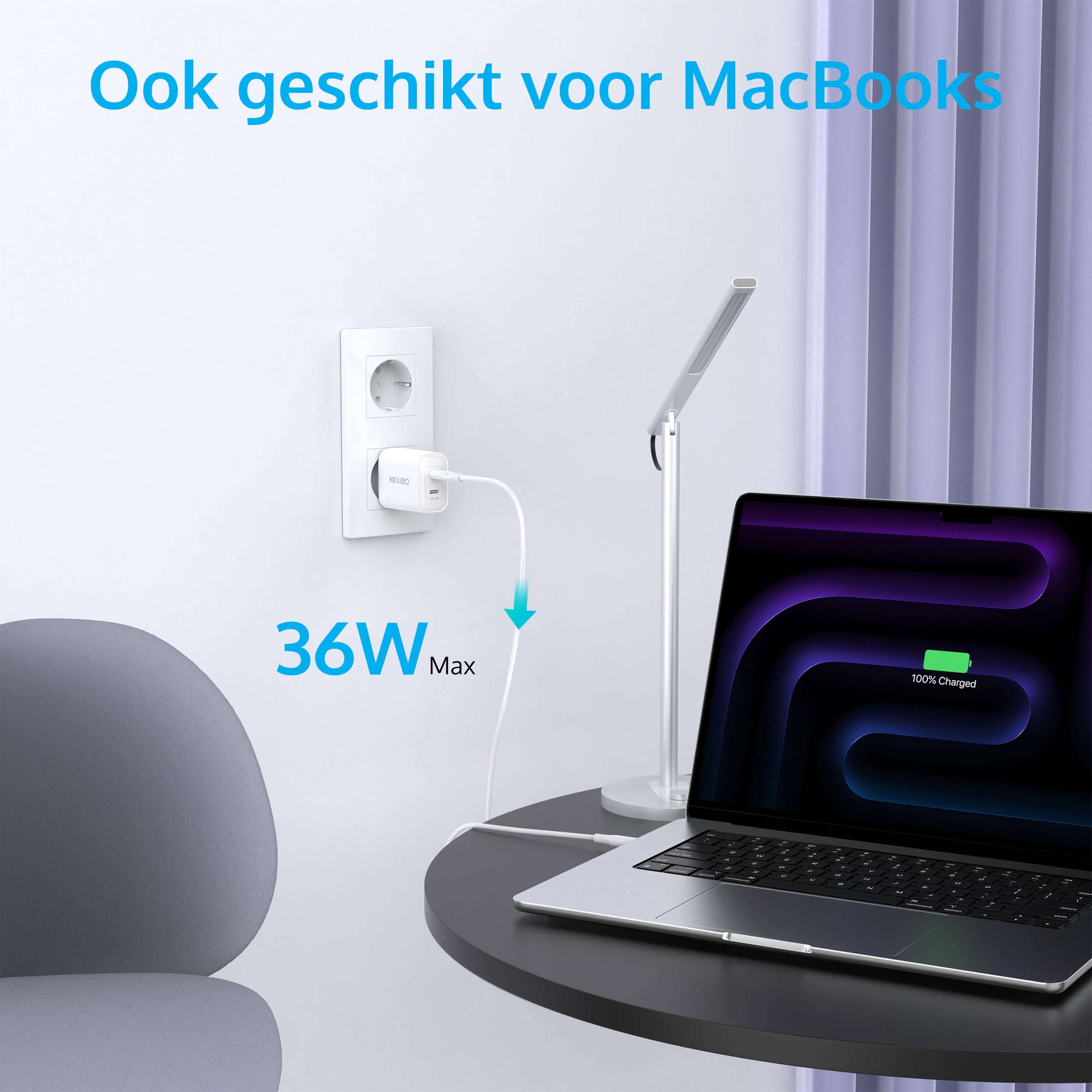 oplader voor macbook