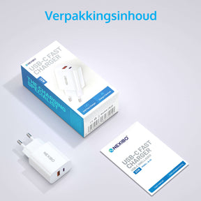 verpakkingsinhoud usb c adapter